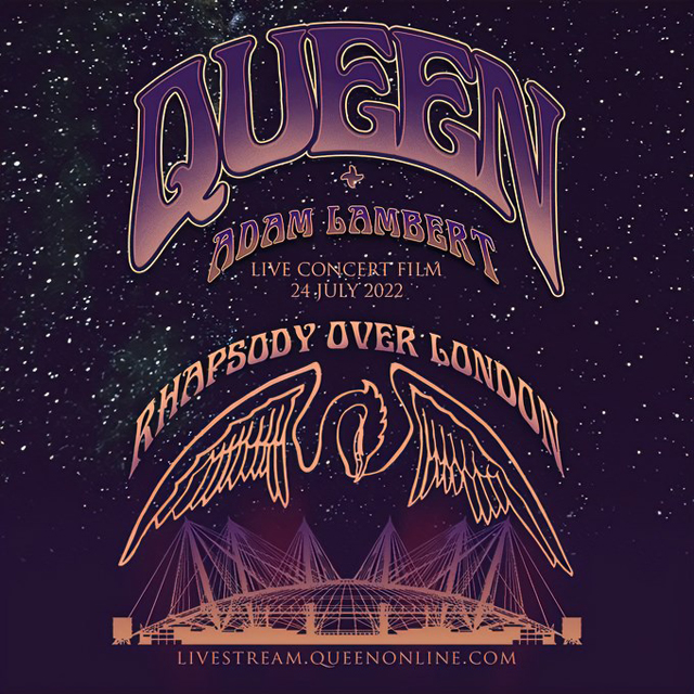 Queen + Adam Lambert: Rhapsody Over London Live Concert Film