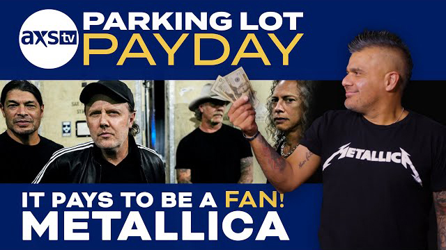 Metallica Fans Win Money By Answering Tough Trivia | Parking Lot Payday