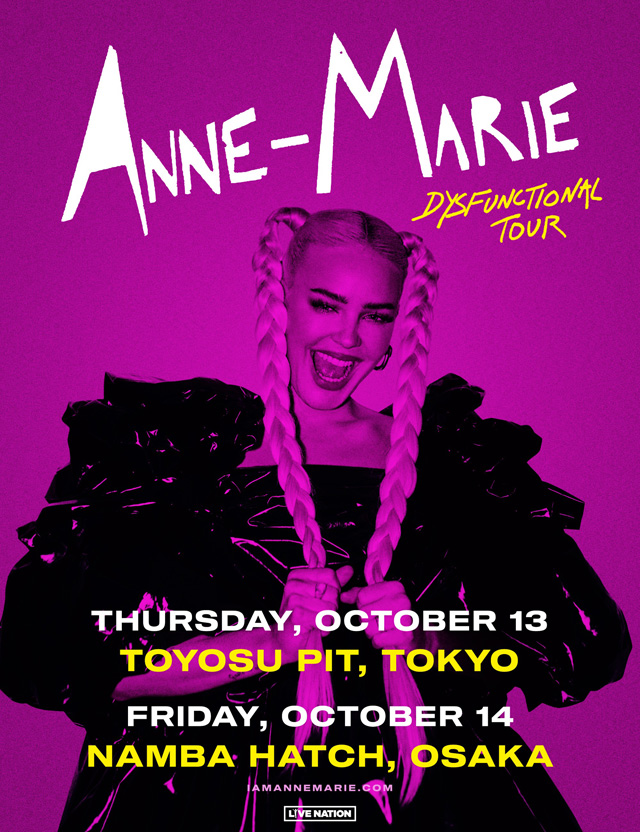 Anne-Marie: Dysfunctional Tour 2022