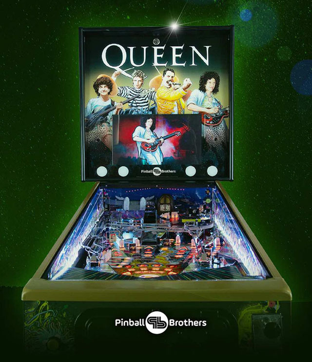 Queen Pinball Machine