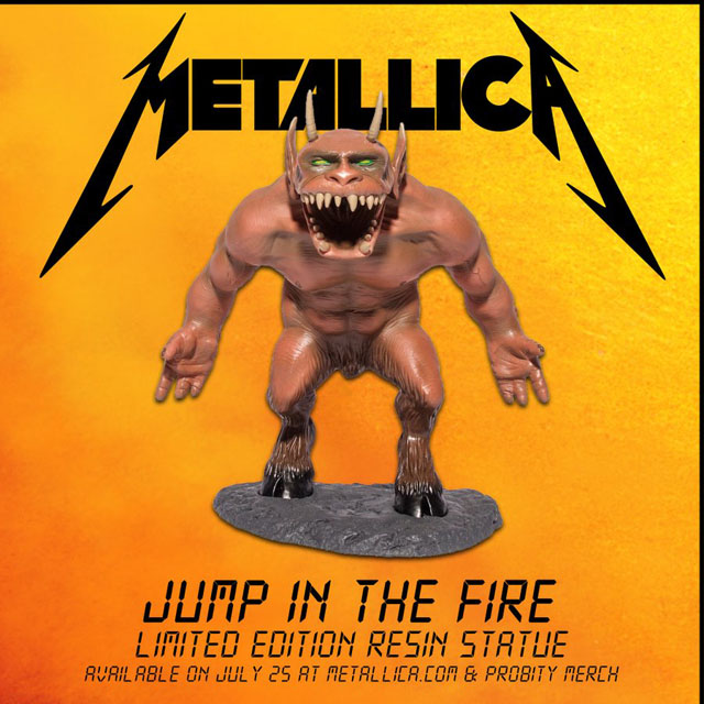 Metallica - Jump In The Fire Monster Statue