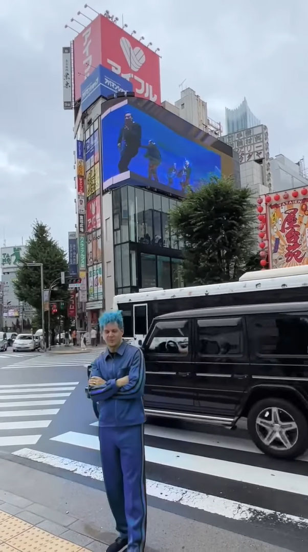 Jack White in Shinjuku