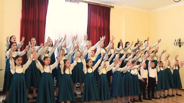 children’s choir of the Diocese of Tavish, Armenia