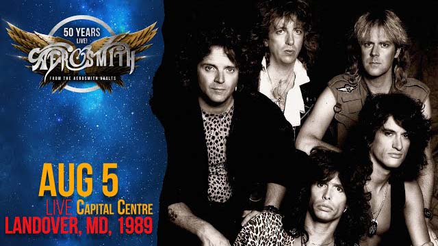 Aerosmith - Live From Capital Centre, Landover, MD (1989)