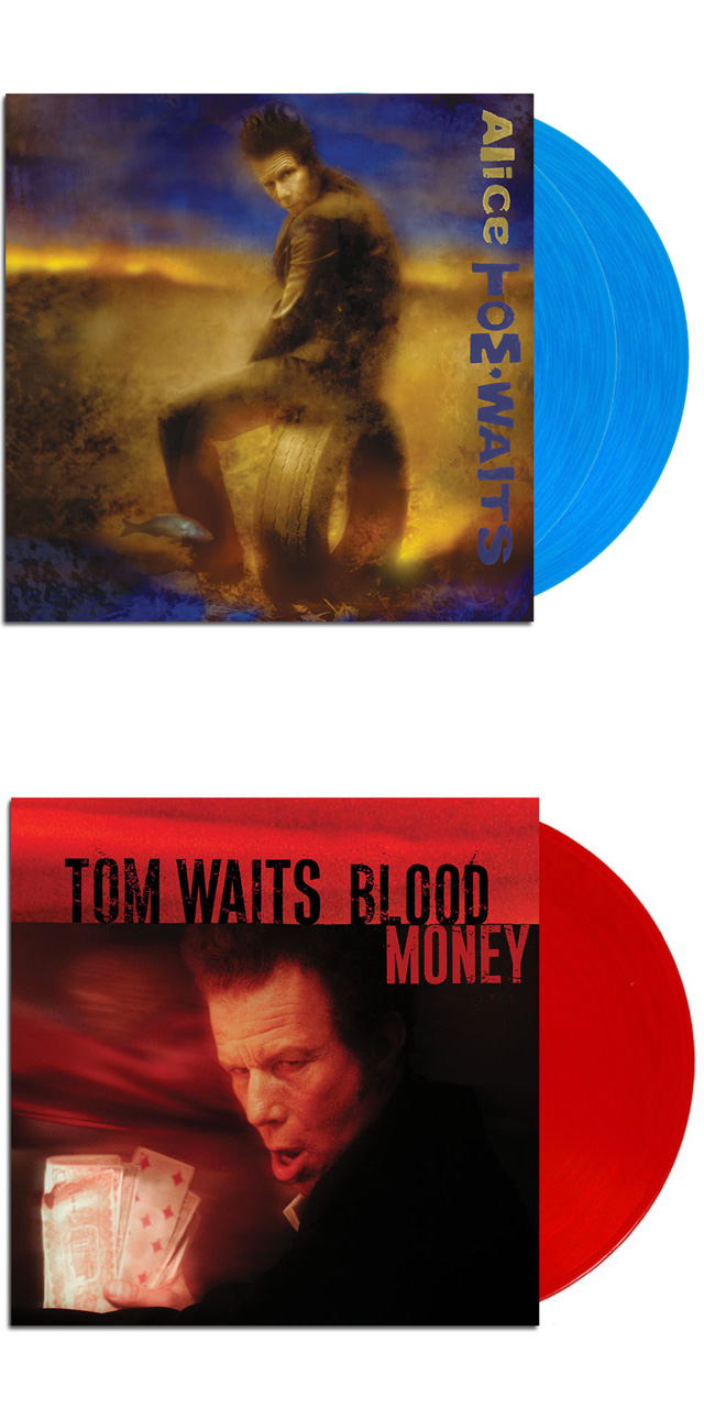 Tom Waits / Blood Money、Alice [Translucent Blue, Red]