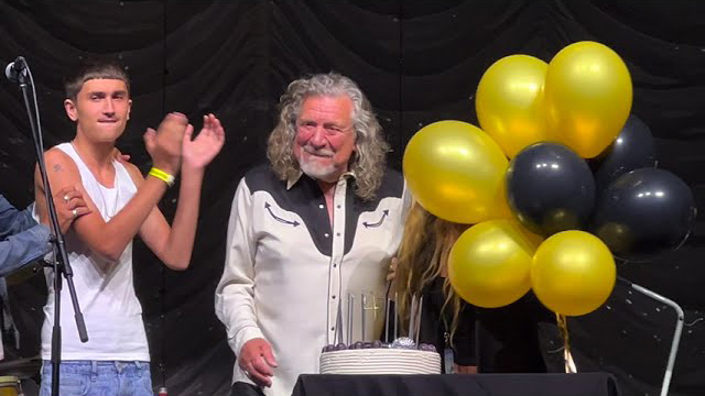 Happy Birthday Robert Plant , Aug 20 2022 (Lake Tahoe, CA)