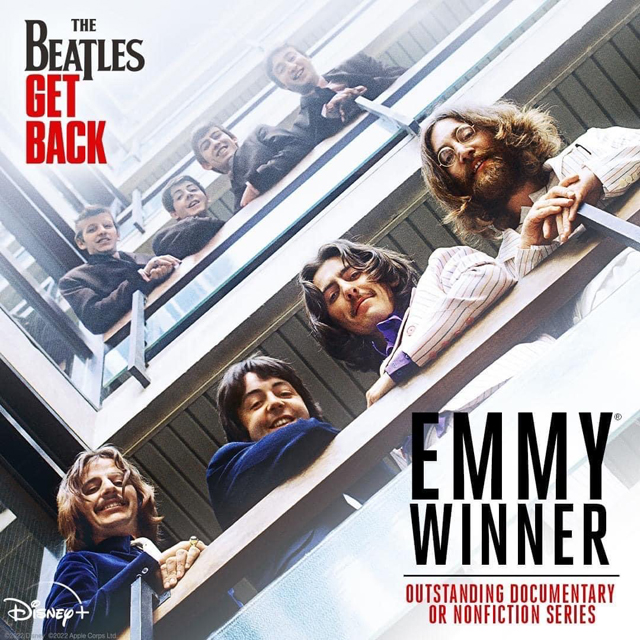The Beatles: Get Back - Emmy Award win  ©2021 Disney ©2020 Apple Corps Ltd.　