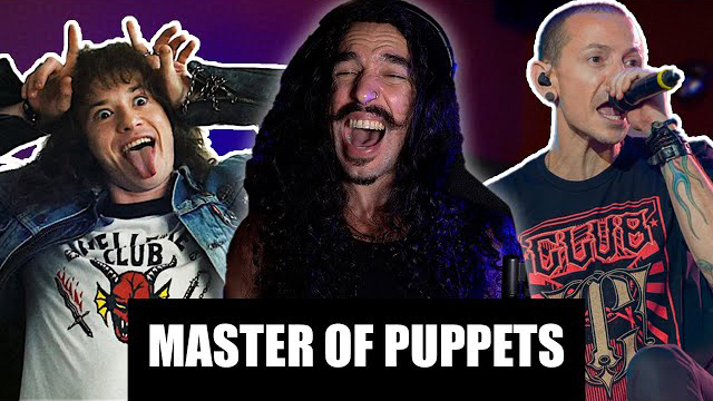 Anthony Vincent - Master Of Puppets in the style of @Linkin Park (@Metallica)