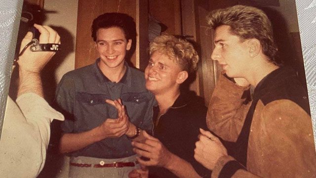 Depeche Mode played at Ulster Hall, Belfast, in 1983 (c)ANNE MCDONNELL LAWRENCE
