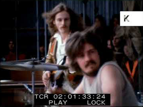 Led Zeppelin Performing At Bath Blues Festival 1970, 16mm | Premium Footage