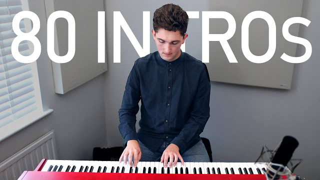 David Bennett - TOP 80 GREATEST PIANO INTROS