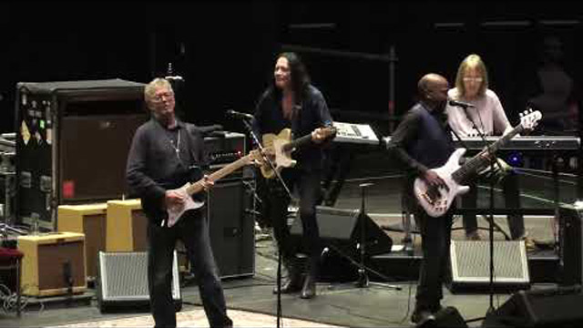 Eric Clapton with Robben Ford - Bologna 2022