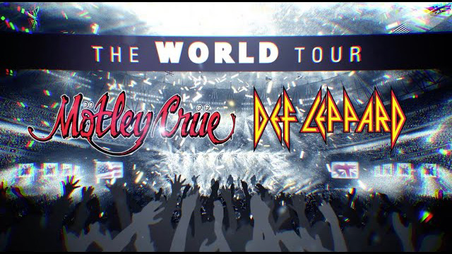 MÖTLEY CRÜE & DEF LEPPARD ANNOUNCE ‘THE WORLD TOUR’ 2023