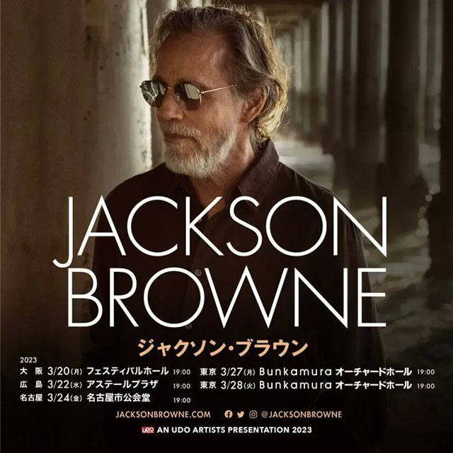 Jackson Browne Japan Tour 2023