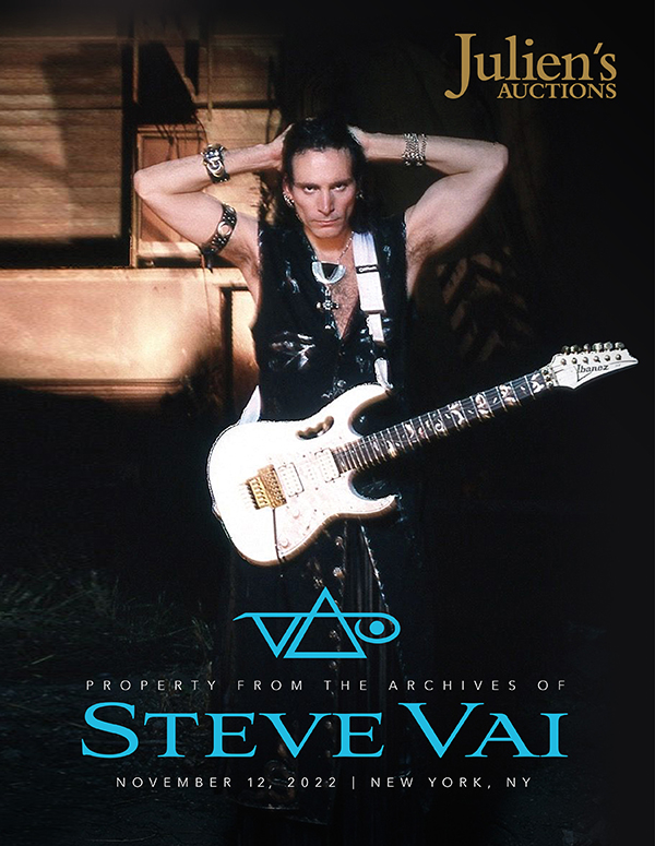Property from the archives of Steve Vai
