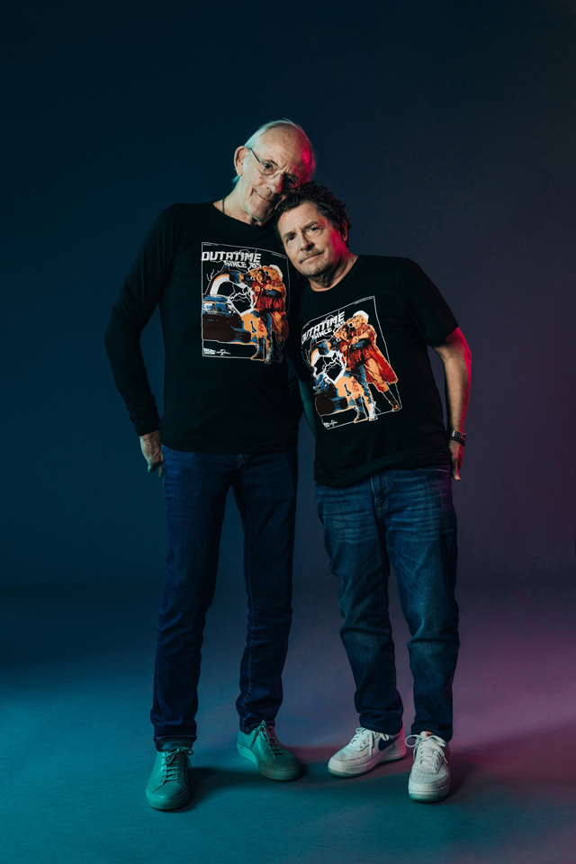 Michael J. Fox and Christopher Lloyd's Official Back To The Future merchandise collection
