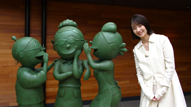 BSフジ『長谷川町子没後30年スペシャル「彩り」と「ことば」―時を超えて―』©︎BSフジ ©︎長谷川町子美術館