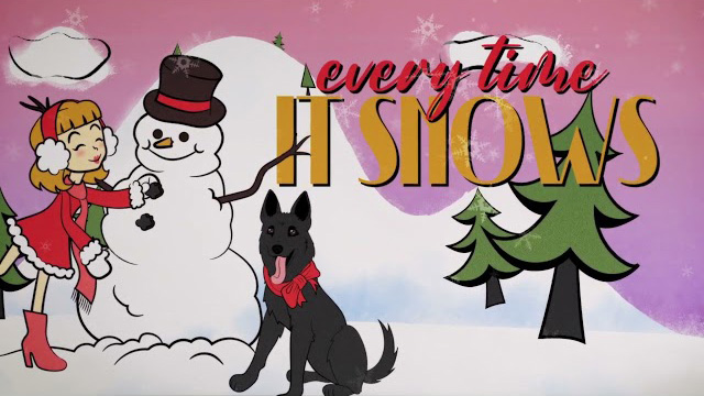 Olivia Newton-John featuring Jon Secada - Every Time It Snows (Lyric Video)