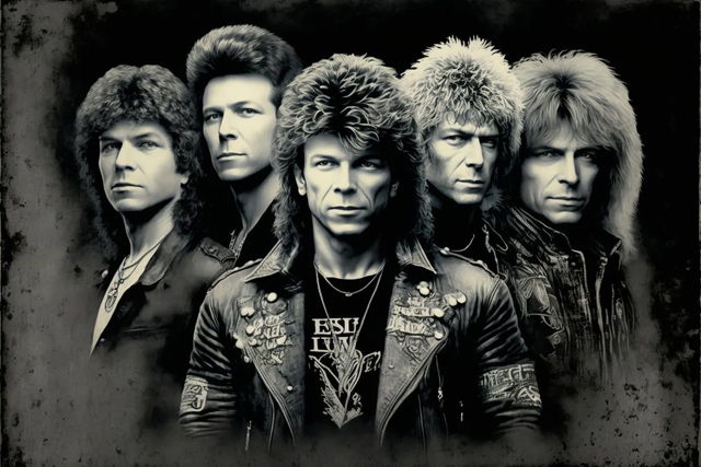 Bon Jovi - Midjourney