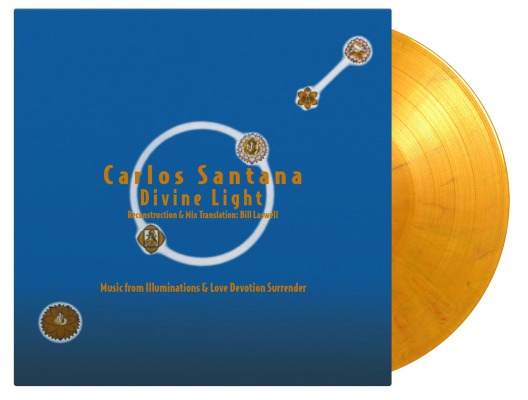 Carlos Santana / Divine Light (Reconstruction/Mix Translation By Bill Laswell (180g LP / yellow, red & black marbled vinyl)