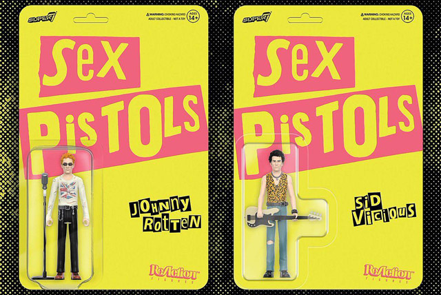 Super7 Sex Pistols ReAction Figures