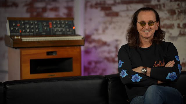 Win a vintage Minimoog signed by Geddy Lee of Rush