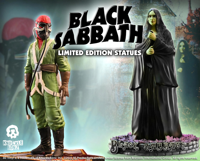 Black Sabbath (Witch) + Never Say Die (Pilot) 3D Vinyl
