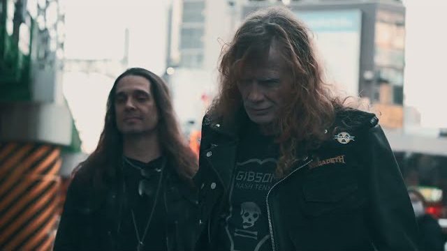 Megadeth Arrives in Japan 2023