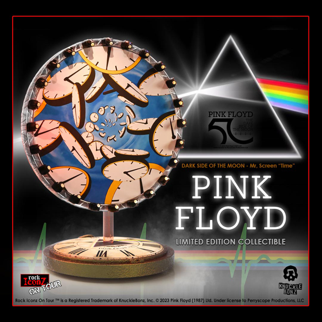 Pink Floyd The Dark Side of the Moon “Time” Projection Screen On Tour Collectible