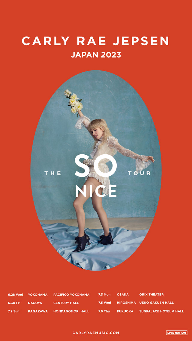 Carly Rae Jepsen ”The So Nice Tour”