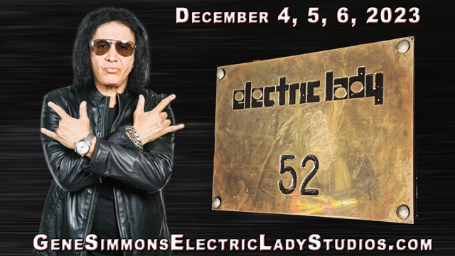 Join GENE SIMMONS at Electric Lady Studios