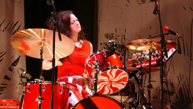 Meg White of The White Stripes Photo credit Jim Dyson/Getty Images