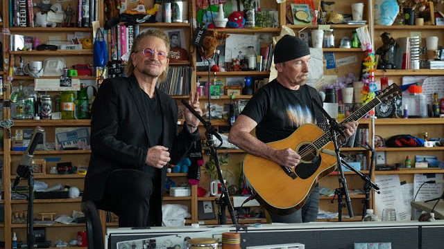 Bono and The Edge: Tiny Desk Concert