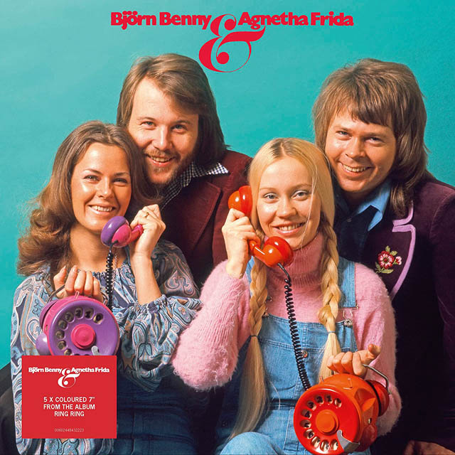ABBA / Ring Ring (50th Anniversary): Coloured Vinyl 5 X 7