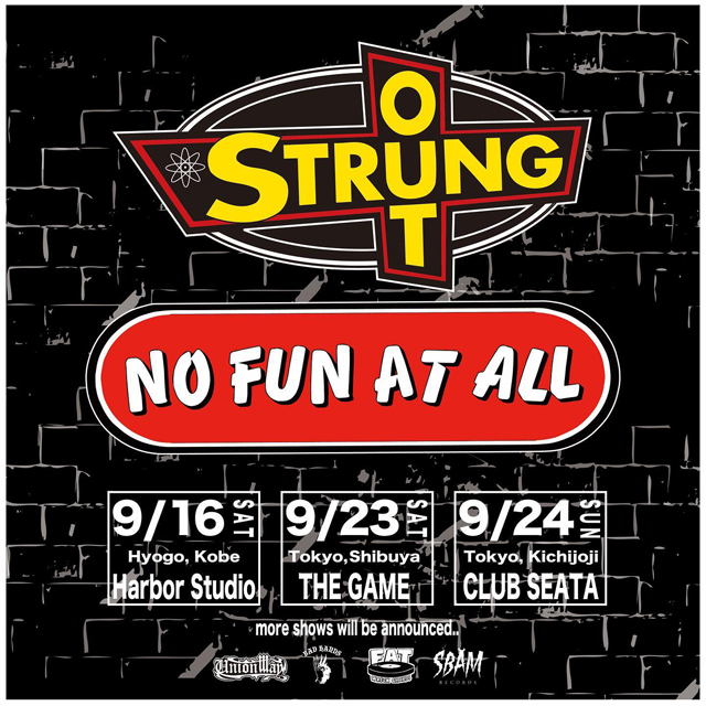 STRUNG OUT & NO FUN AT ALL JAPAN TOUR 2023