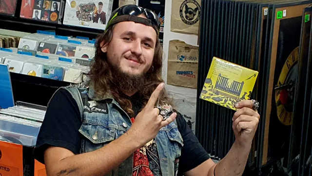 Jesse Saywell at Vinyl Countdown in New Plymouth, New Zealand (Image credit: Kim Thomas)