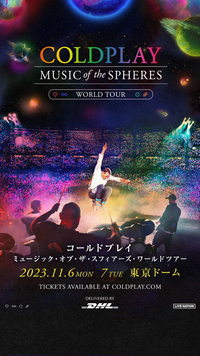 Coldplay - Music of the Spheres World Tour - Japan