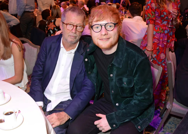 Ed Sheeran, Eric Clapton (Image credit: David M. Benett/Dave Benett/Getty Images)