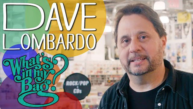 Amoeba Music - Dave Lombardo - What's In My Bag?