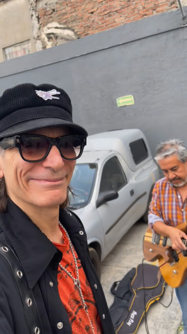 Steve Vai and Ortiz Murcio