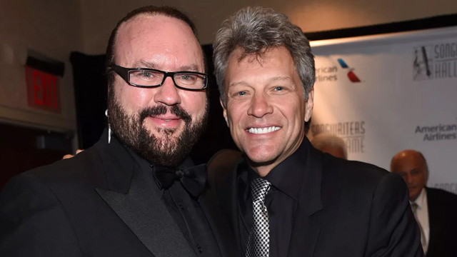 Desmond Child and Jon Bon Jovi (Image credit: Gary Gershoff/Getty Images for Songwriters Hall Of Fame)