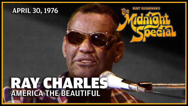America The Beautiful - Ray Charles | The Midnight Special 4 30 76