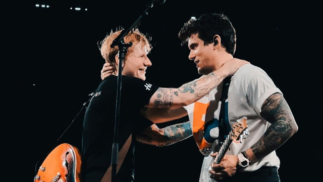 John Mayer and Ed Sheeran