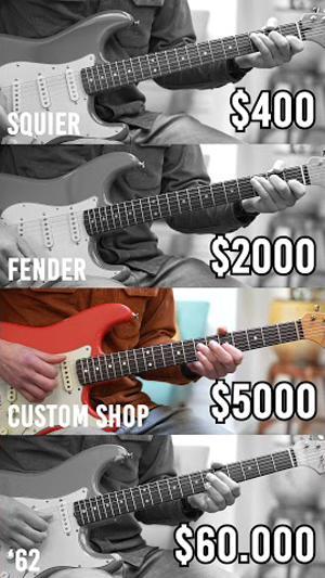 Paul Davids - $60.000 VS $400 GUITAR - Do you hear it?