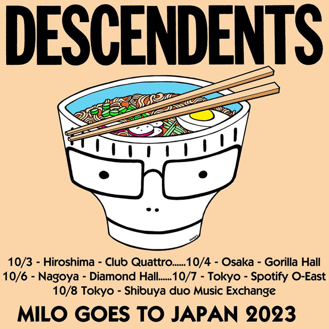 Descendents Milo Goes To Japan 2023