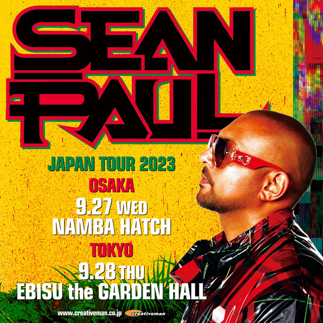 SEAN PAUL　JAPAN TOUR 2023