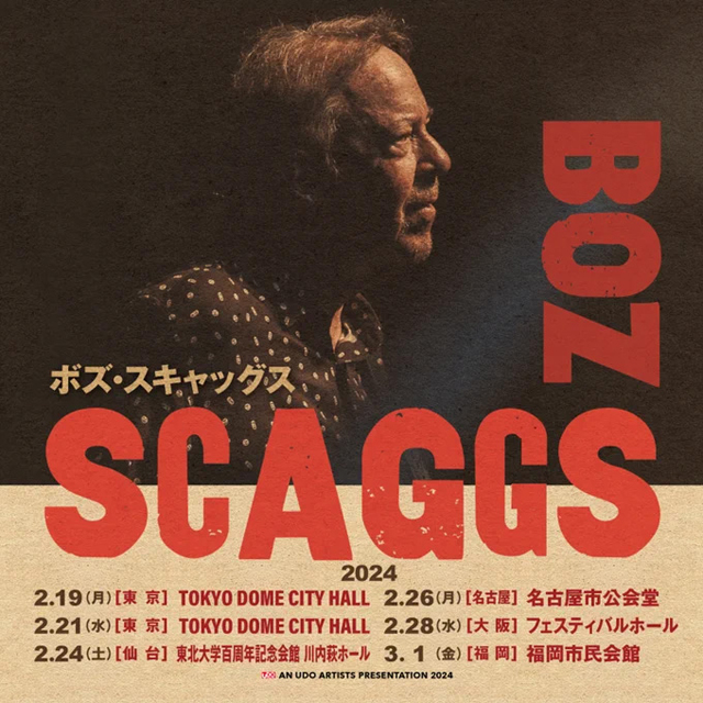 Boz Scaggs Japan Tour 2024