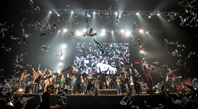 TOKYO MX『50th NEW YEAR ROCK FESTIVAL 2022-2023』(c)TOKYO MX