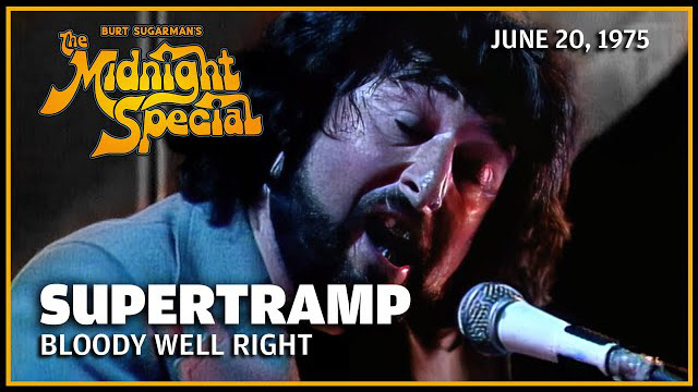 Supertramp performed July 20, 1975 - The Midnight Special