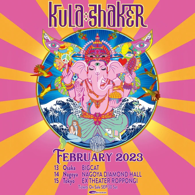 KULA SHAKER JAPAN TOUR 2024